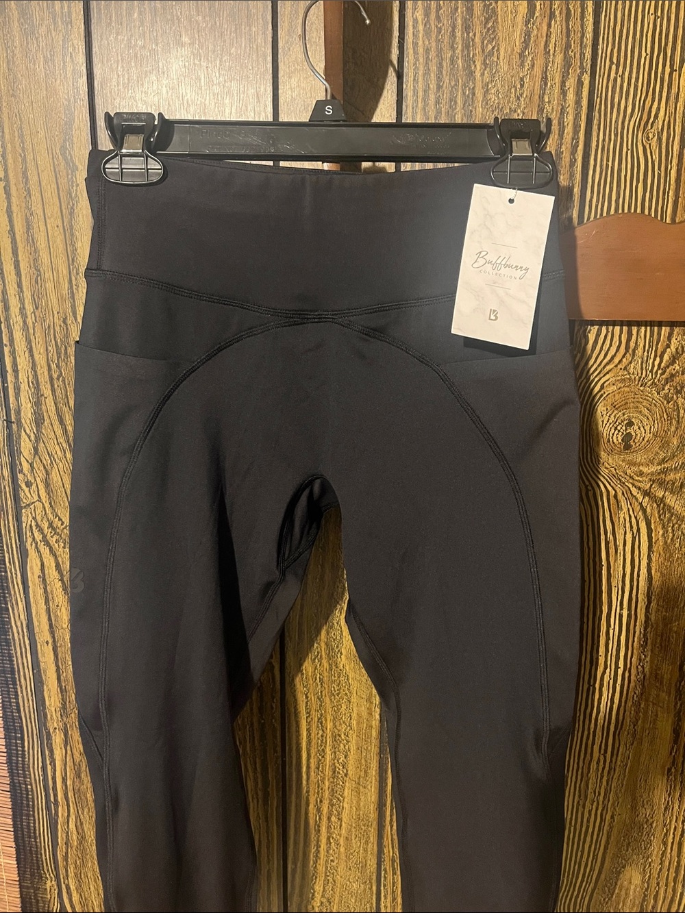 BuffBunny Black High-Waist Leggings - Picture 2 of 8